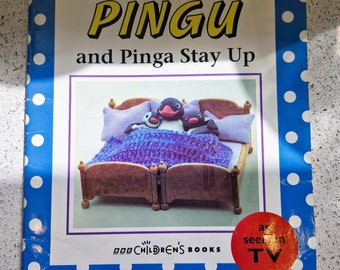 ヴィンテージ PINGU ブック、ピングーとピンガが立ち上がる、状態良好