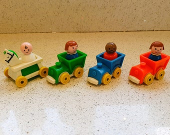 Vintage 70s Fisher Price Little people Toys, Trains, Horse, Characters, Accessories, Stocking fillers, pocket money Toys