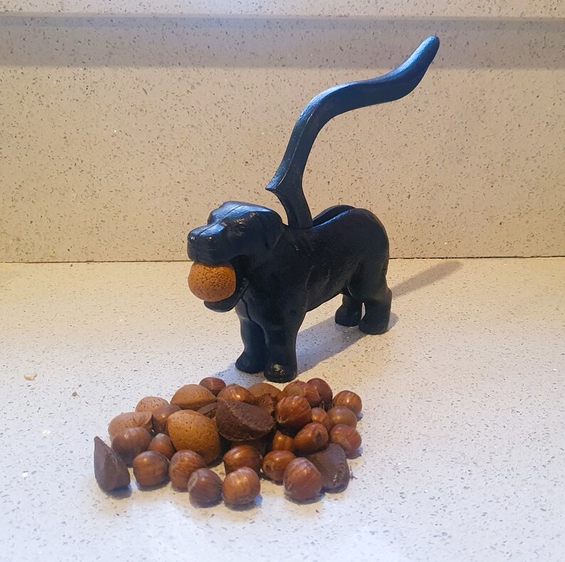Heavy Vintage Cast Iron Nutcracker, Dog Nutcracker, Quirky, Unique
