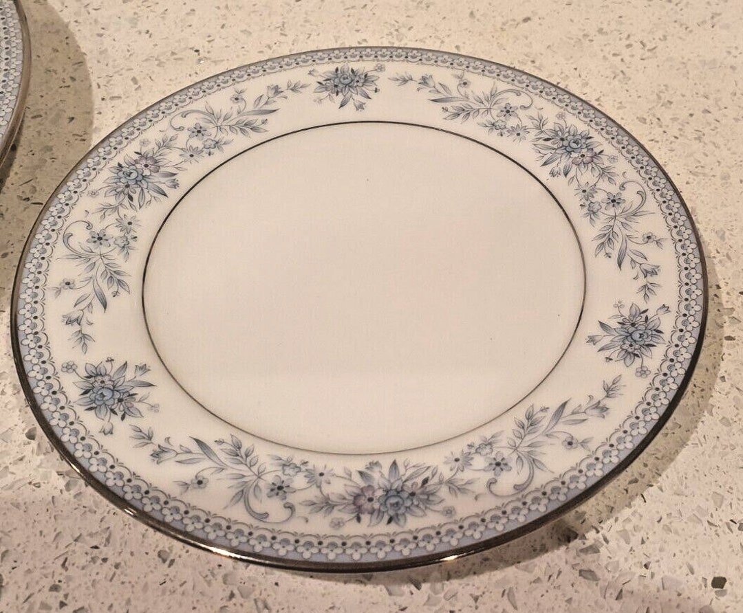 Noritake Blue Hill Fine China Side Plate, Floral Pattern 2482 - Etsy