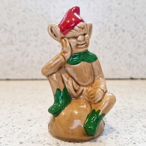 Cornish Pixie, Elf Sprite, Mead Bottle, McLech, Miniature, Decanter, Bottle, Barware, Novelty, Kitsch, UK