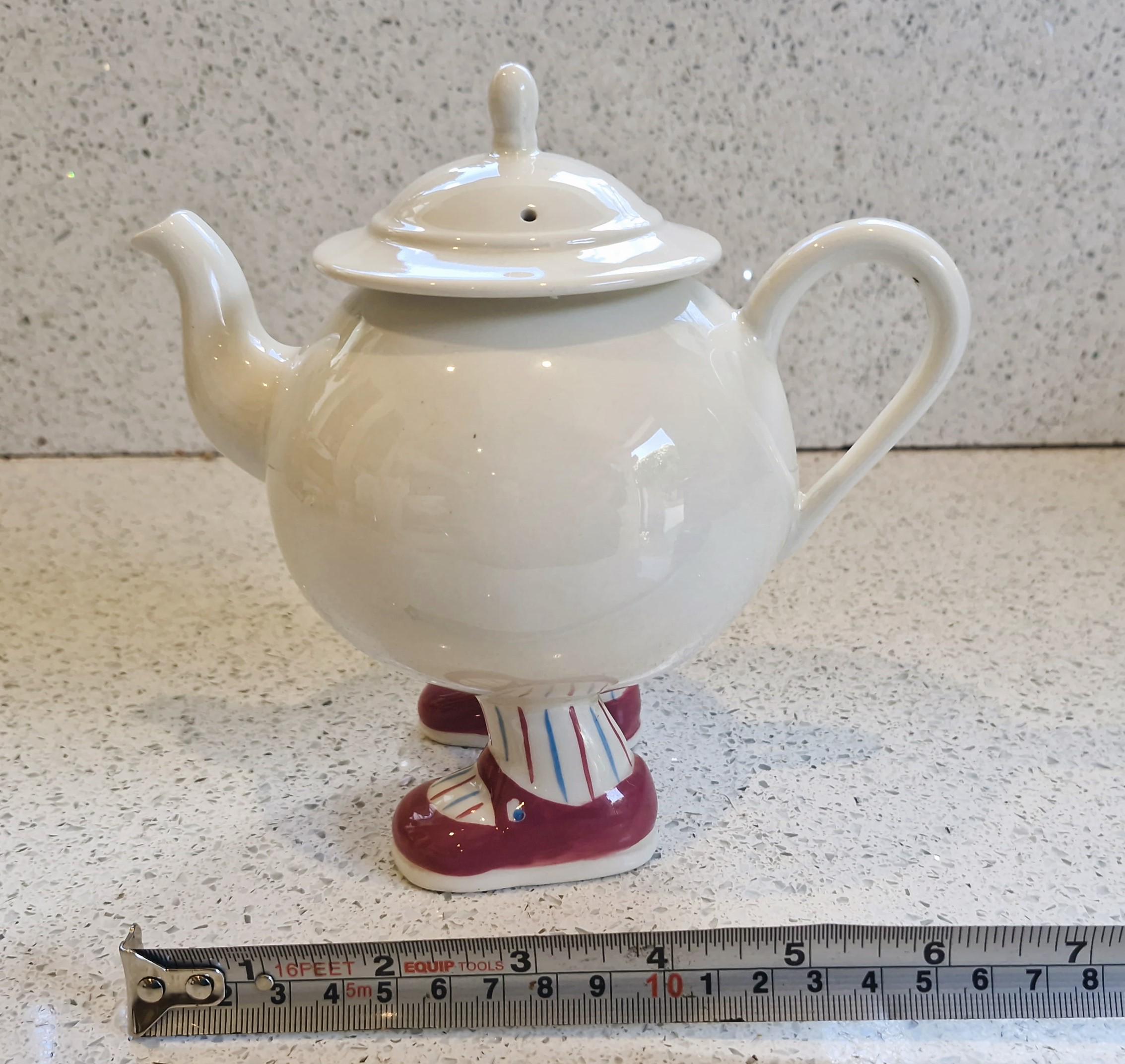 ＊Carlton ware walking Sugar Bowl & Lid＊ Carltonware Walking Tea Caddy, Carltonware Sugar Bowl, Legs