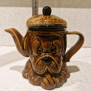 Price Kensington Droopy Dog Teapot, P & K, Price Kensington, Made in England, Dog Teapot, Quirky, Kitsch, Mid Century