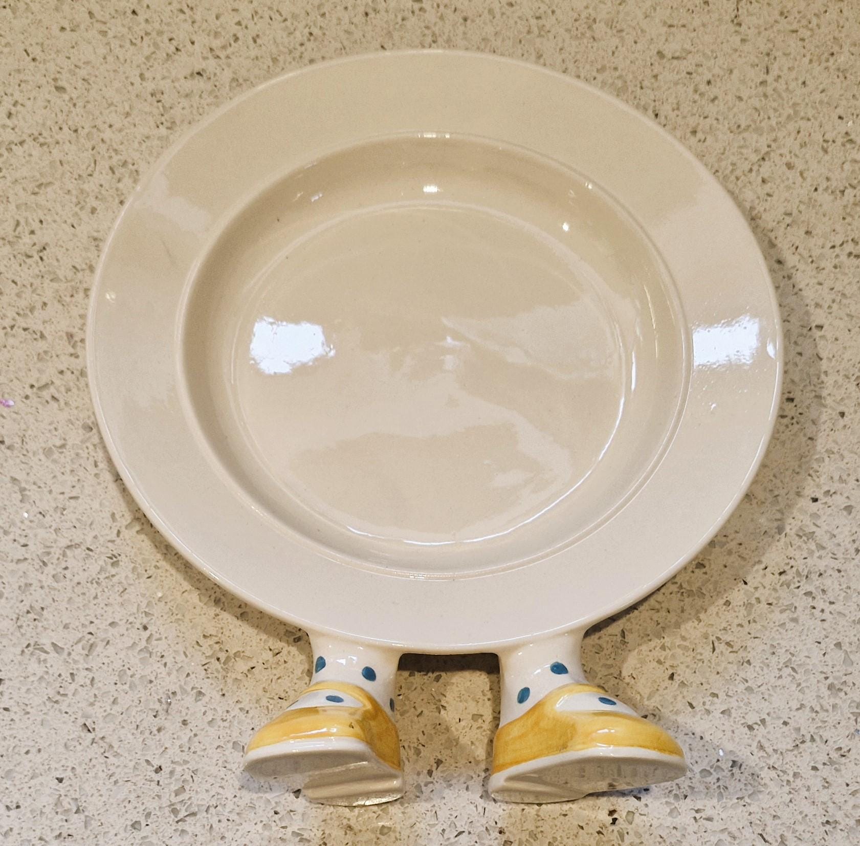 Carltonware, Walking Plate, Hand Painted, Carltonware