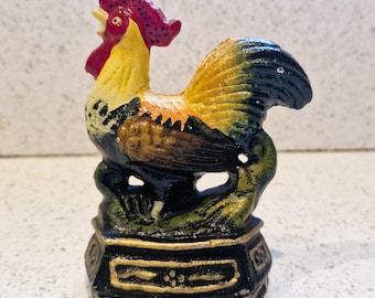 ヴィンテージ アイアン 鋳鉄製 オウム型ドアストッパー ミッドセンチュリー ヴィンテージ鋳鉄製オウム型ドアストッパー - ミッドセンチュリー