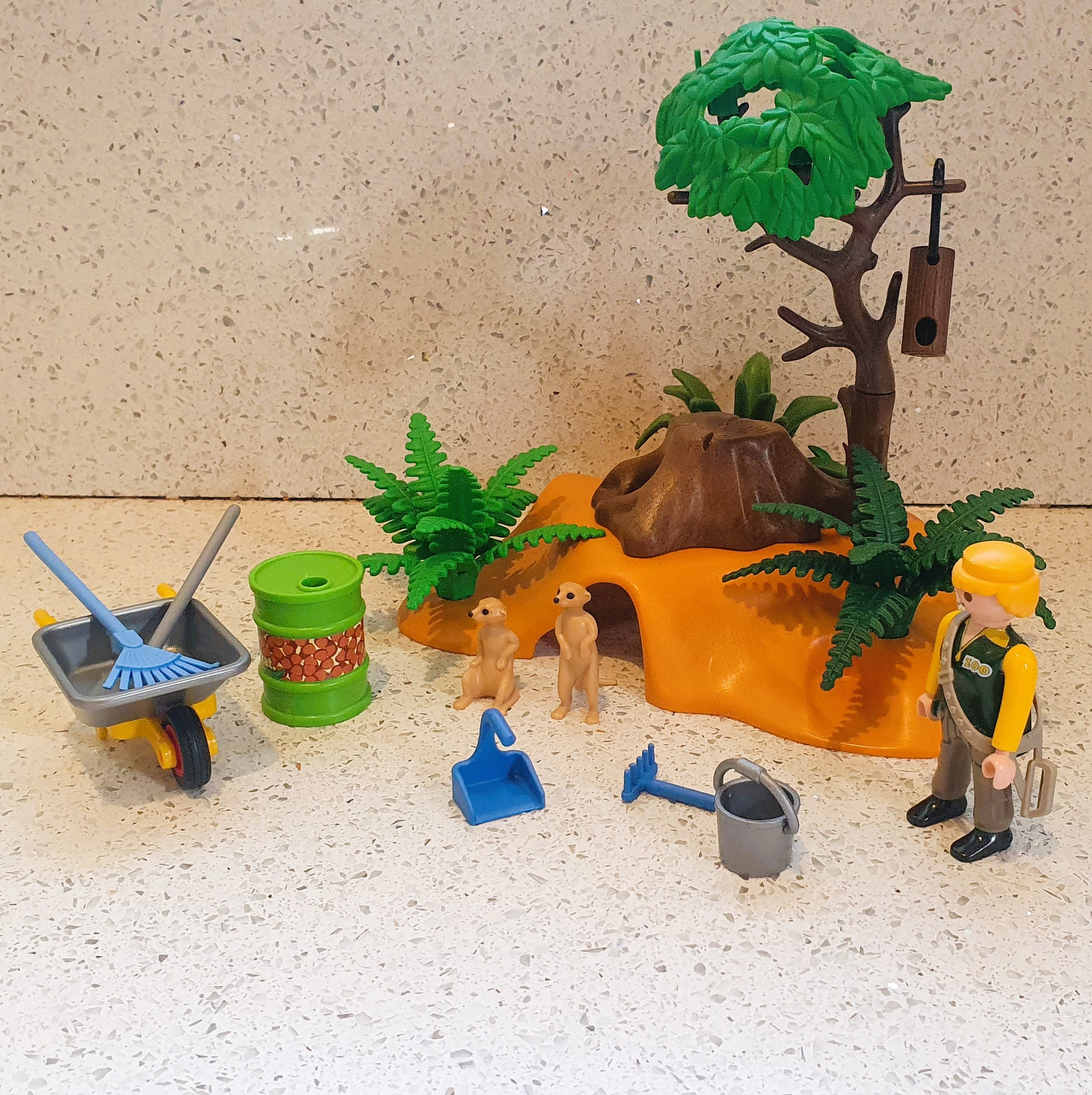 Rare PLAYMOBIL 123 Safari Animaux Zoo 3D 6745 Puzzle-n-Play 2008 Chiffres -   France