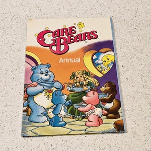 Care Bears annual 1989, 80s, Care Bears, Vintage Care Bears, Cute Quirky Gift