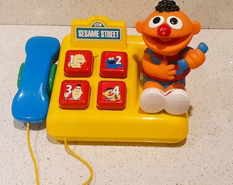 ヴィンテージ 1993 セサミストリート トレインセット エルモ