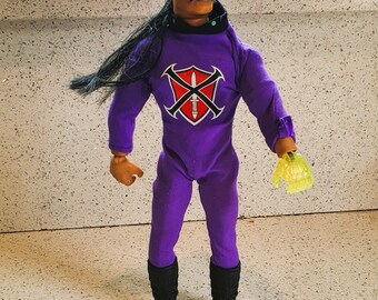 FIGURINE ACTION MAN DR. X ELECTRONIC Reconstruits Oeil Laser 2003 Neuf