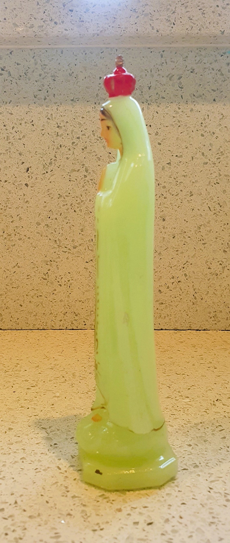 Virgin Mary Kitsch Catholic Dashboard Car Figure Virgin Etsy UK