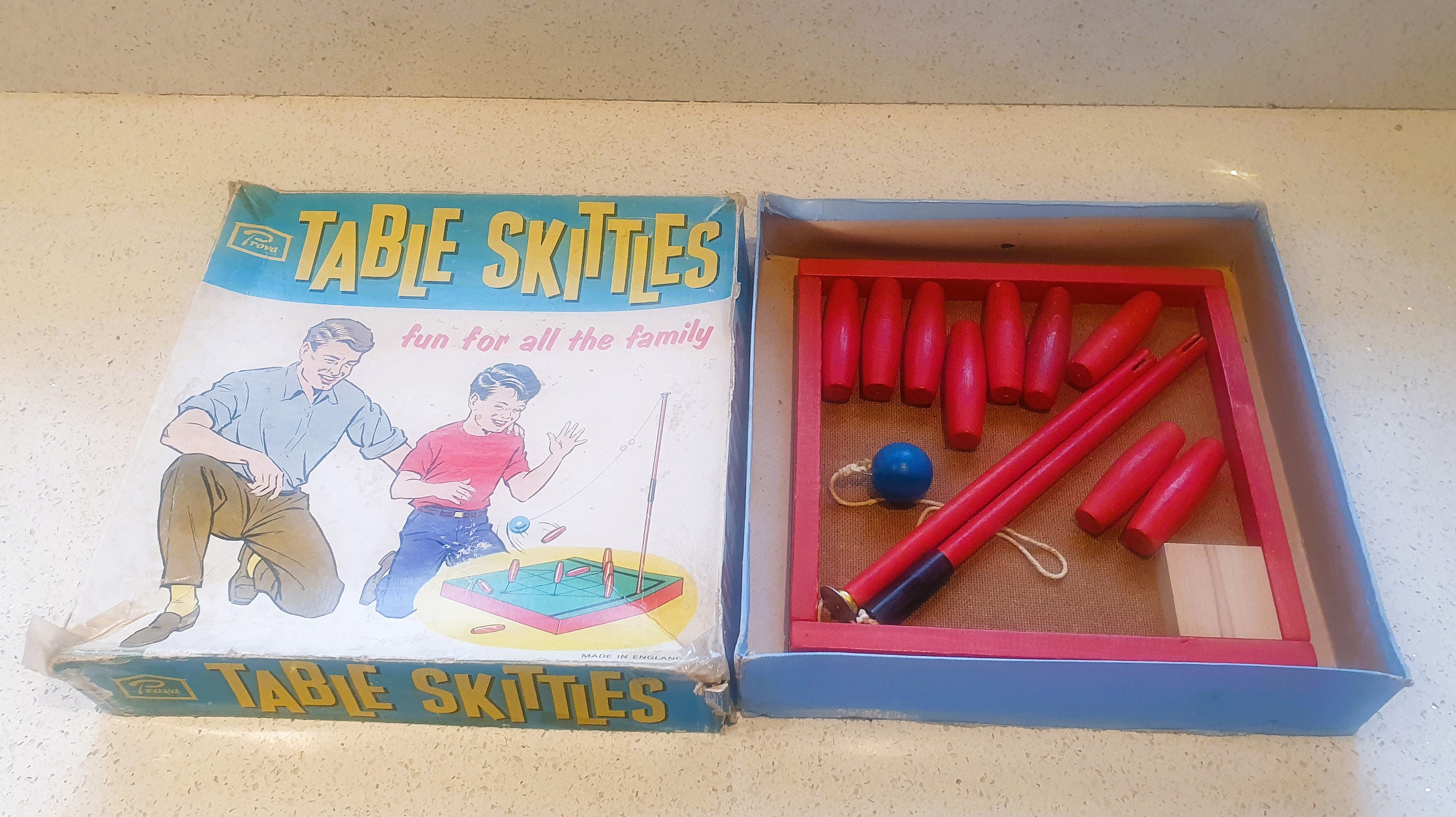 Vintage Bar Skittles Table Skittles Game Complete VGC. Bar Etsy UK