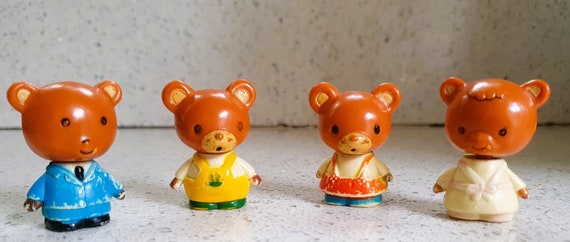 Vintage Interpur Jumbos Bearland Bears: 1983 80s Toy Set - Etsy