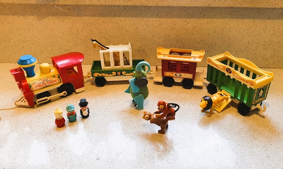 Fisher price vintage circus train hotsell