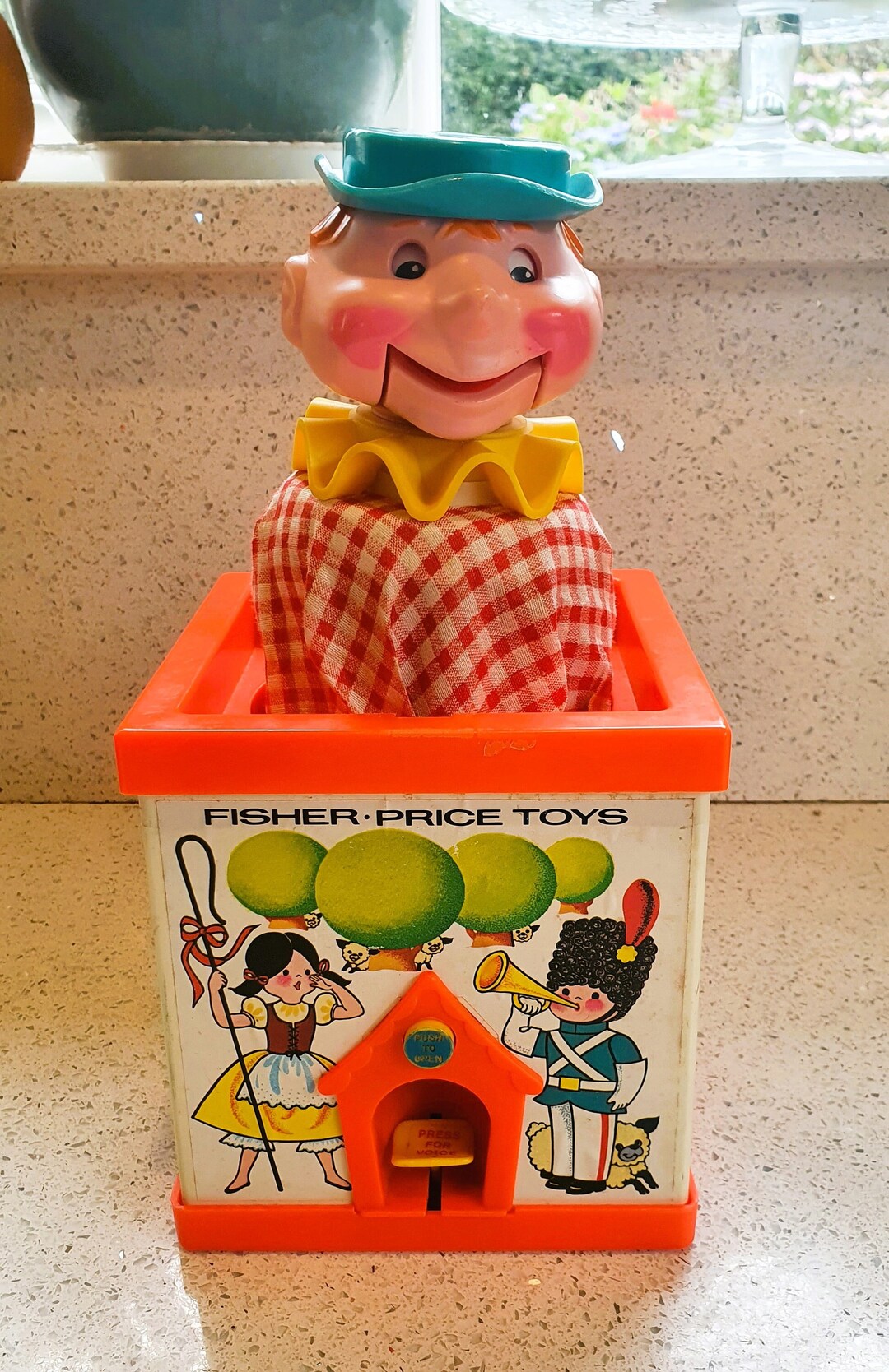 Vintage Fisher Price Jack in the Box Immaculate Fully Etsy