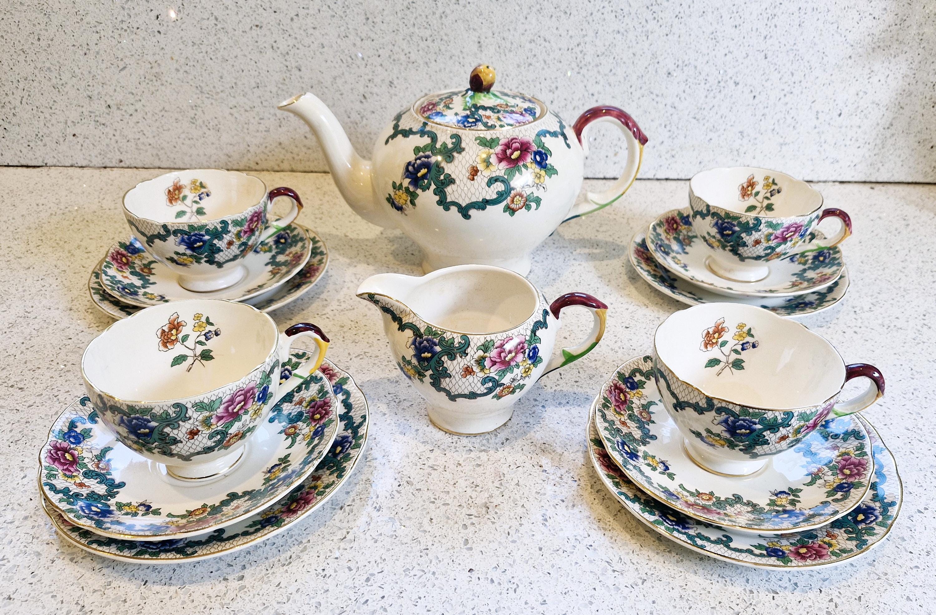 2789 ロイヤルコールドン  Cauldon 花鳥　茶壺 2025年最新】ロイヤルコールドンの人気アイテム - メルカリ