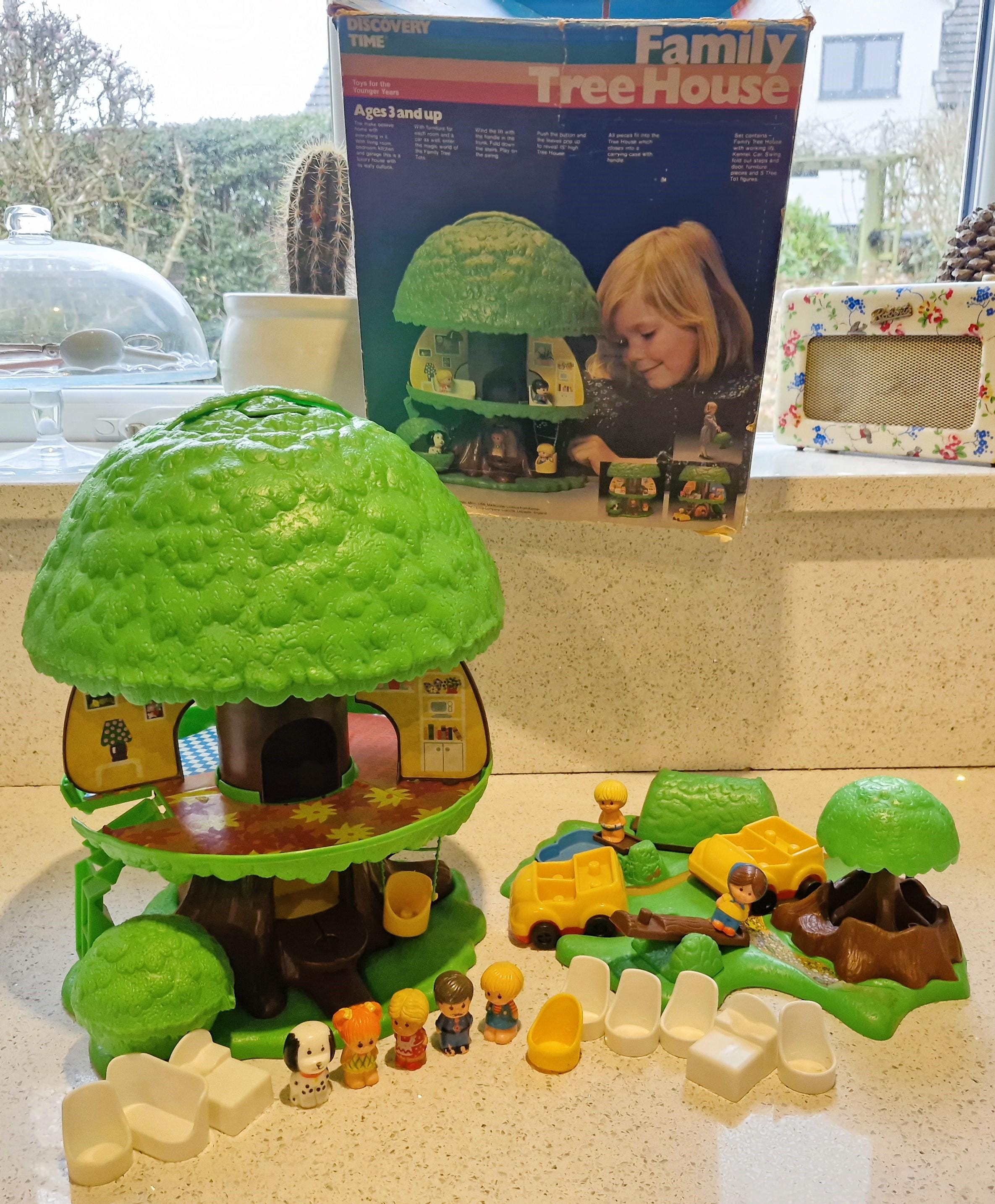 Palitoy Pop up Tree House Kenner Pop up Tree House Pop up Tree House Tree Tots Pop up Tree House Vintage 1970s Discovery Time Etsy UK