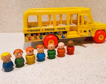 Fisher price sales school bus 1990