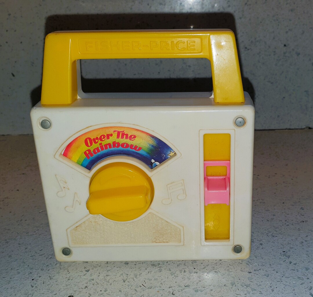 Vintage Fisher Price Wind up Radio Music Box Vintage Toy Etsy