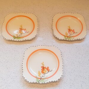 Alfred Meakin Sunshine Plates: Handpainted Art Deco Dishes