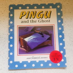 Pingu and the ghost, Pingu Gift, 90s Pingu, Toot toot, iconic TV Show, BBC, 90s Nostalgia, PINGU