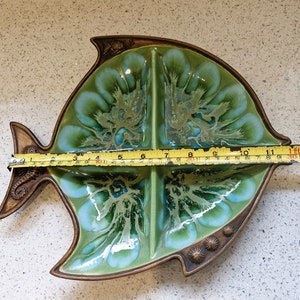 Treasure Craft Fish Platter: Segmented Ceramic Serving Dish - Etsy