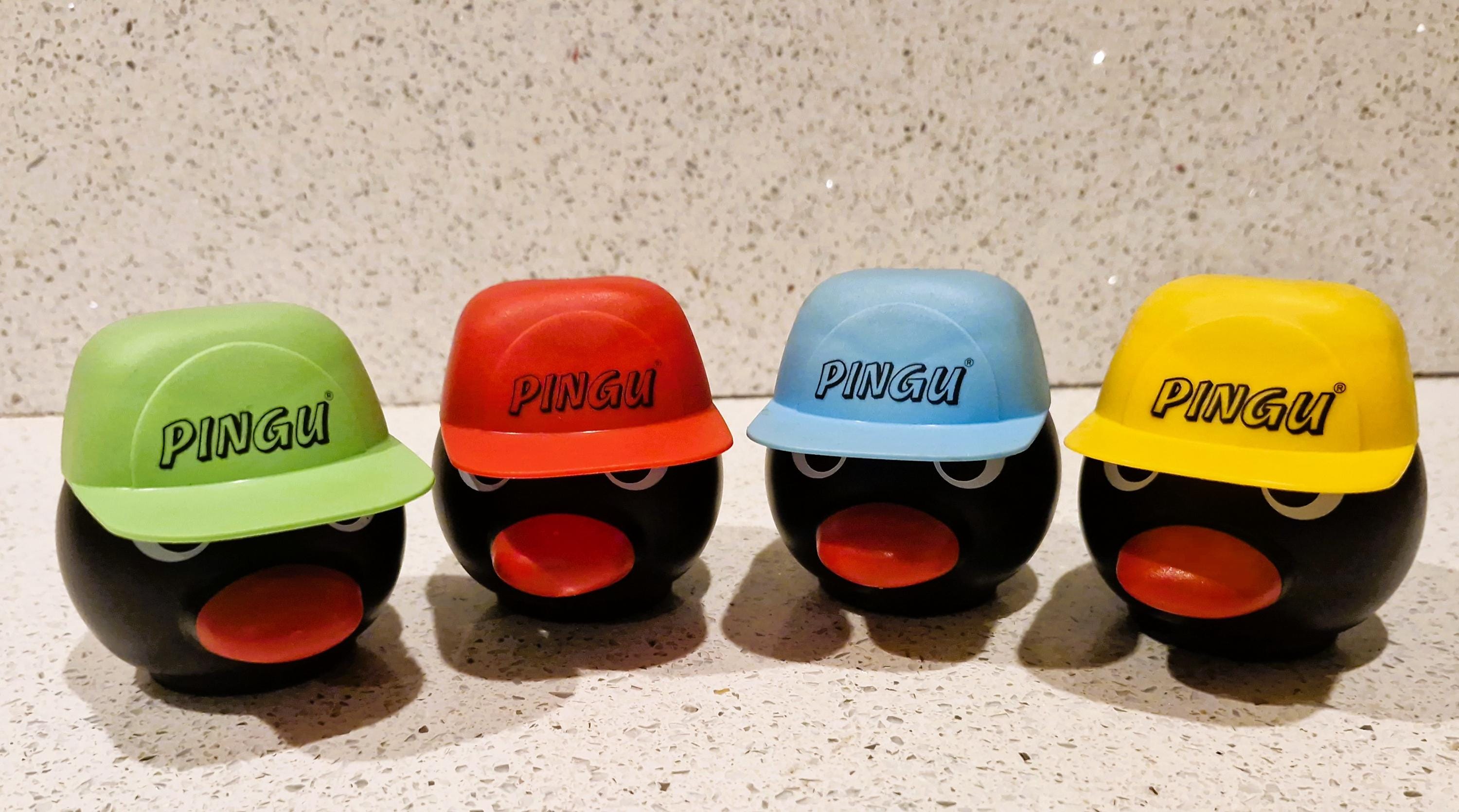 Vintage Pingu Ice Cream Tub Toys: 90s Nostalgia, Rare Collectible