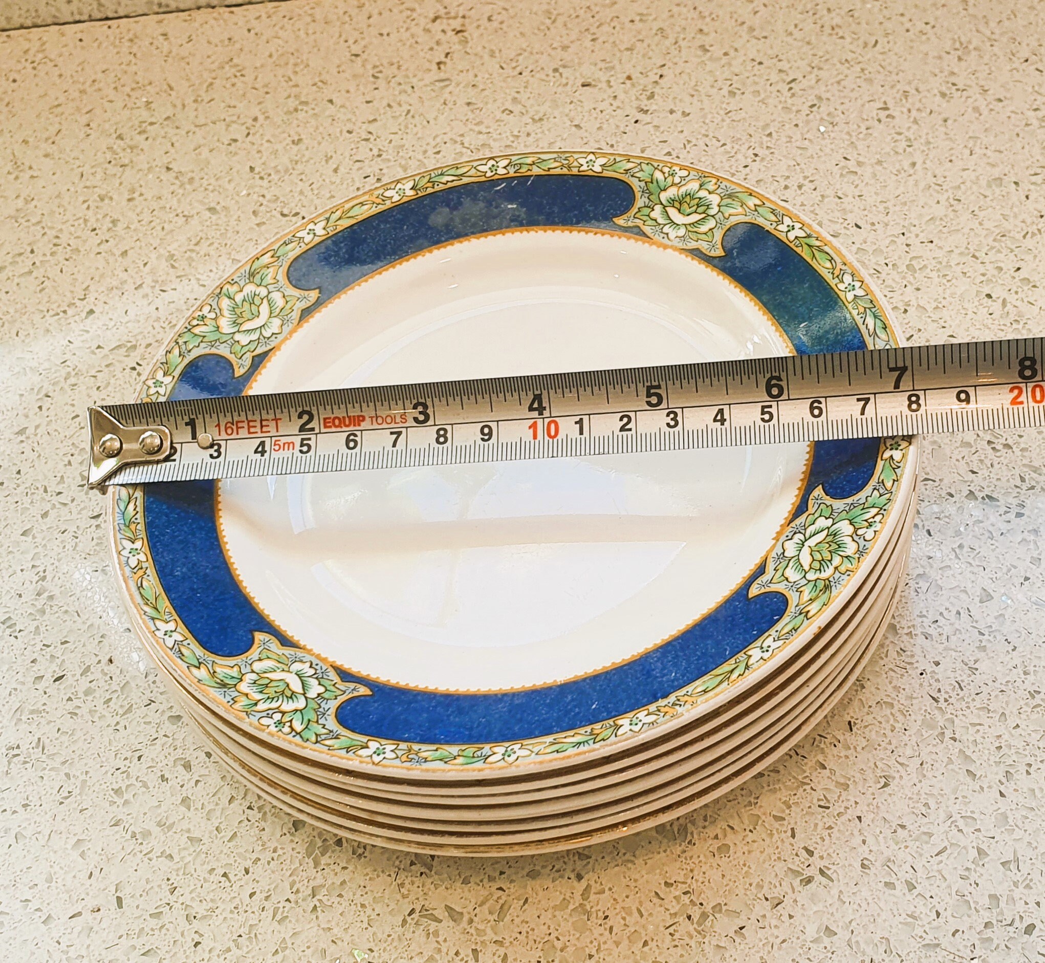 Vintage Art Deco, W H Grindley, 7 Inch Plates - GOODWOOD Pattern Circa ...