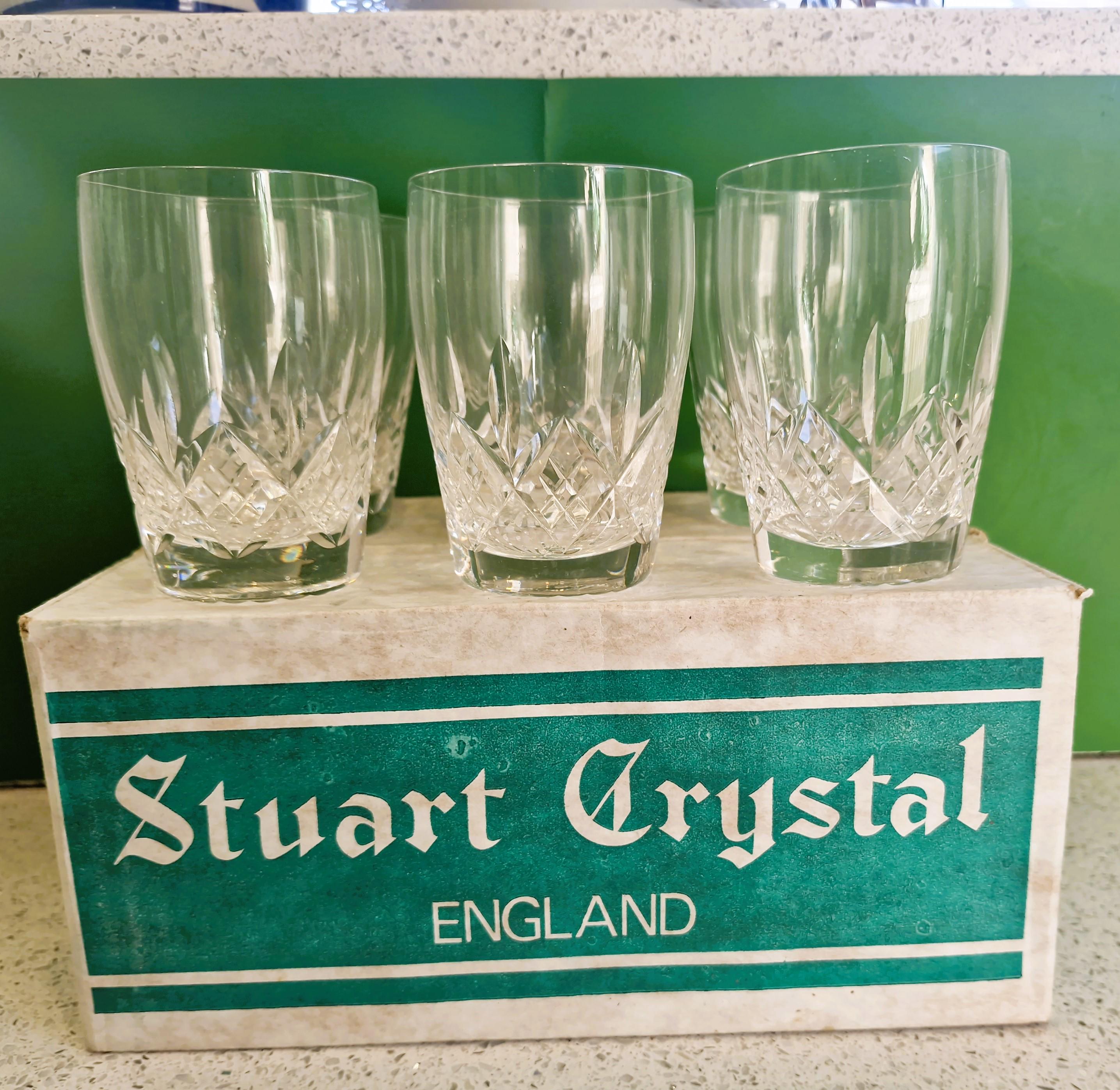 【未使用】イギリスで購入　STUART CRYSTAL クリスタルグラス Stuart crystal - Etsy 日本
