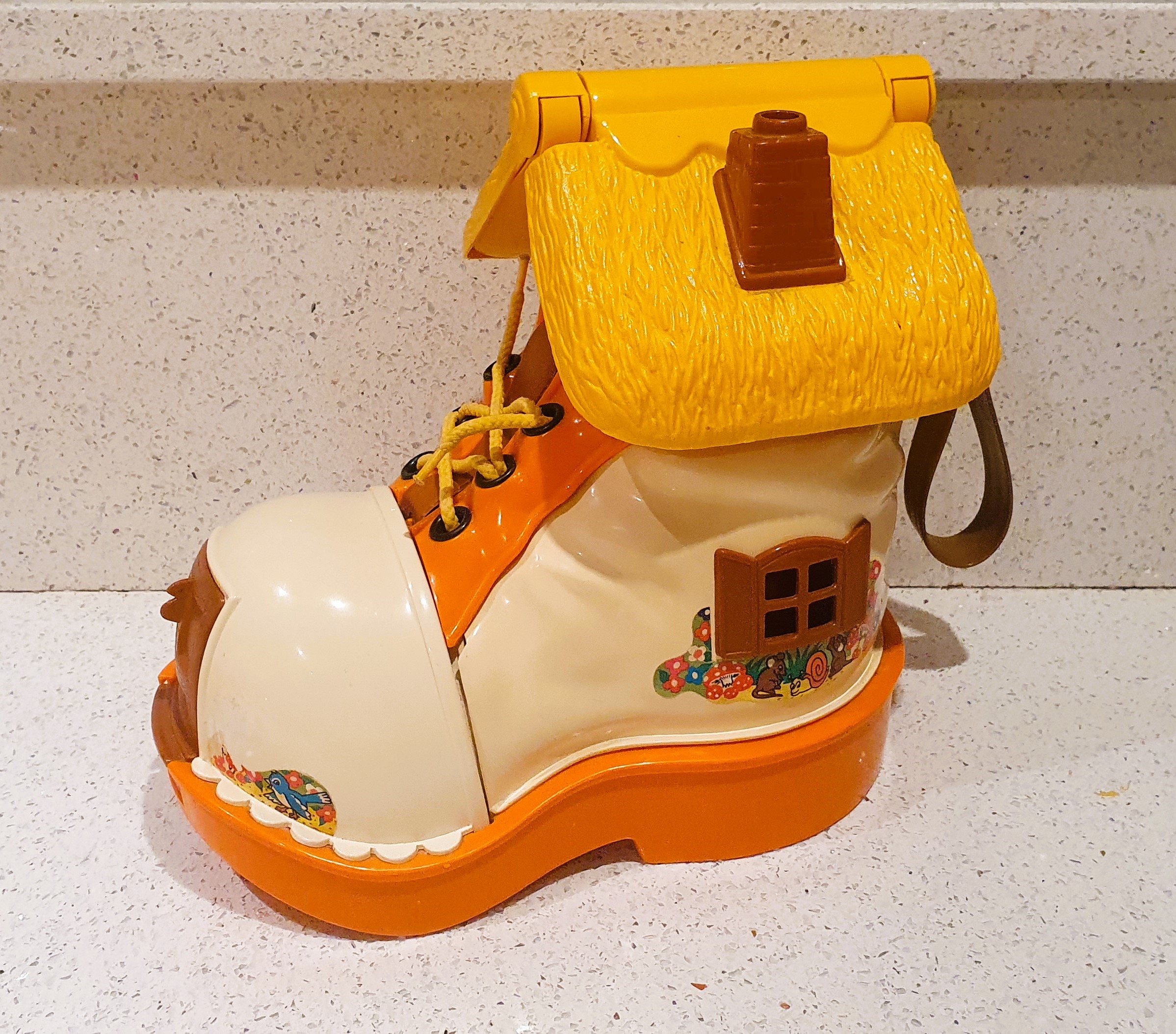 Vintage 70s Toy Matchbox Play Boot Shoe House Live N Learn Etsy UK