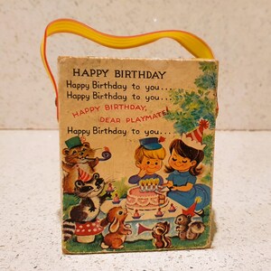 Vintage 70s Fisher Price Radio, Plays Happy Birthday, Very Good condition, Works well