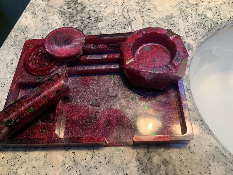 Custom Rolling Tray Sets Etsy