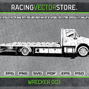 Wrecker / Rollback hochdetailliertes Vektor-Clipart Bild in .svg .eps .pdf .png .jpg .psd & Affinity