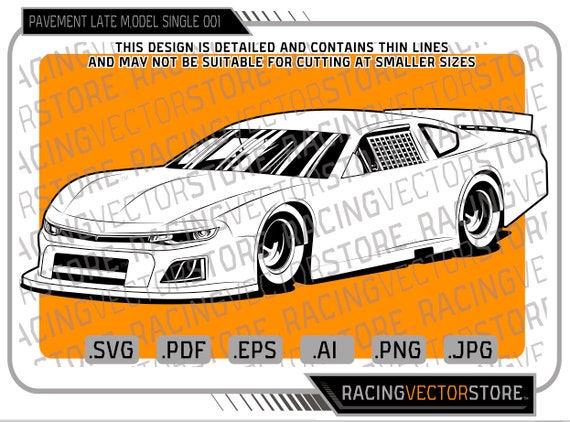 Late model race sales car