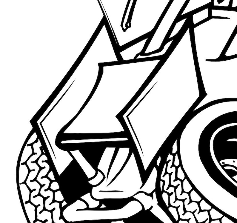 Cartoon Dirt Winged Sprint Race Car Highly Detailed Vector Image in ...