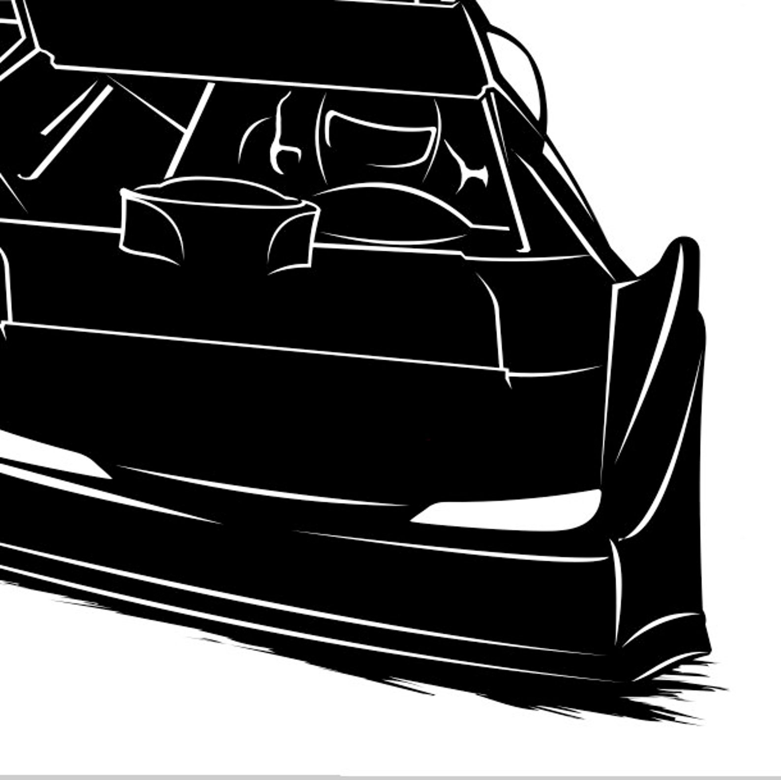 Late Model Dirt Race Car Vector Clipart Image Cuttable In Etsy Ireland