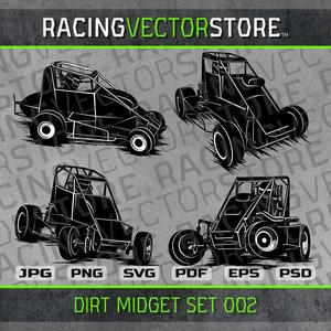 midget dirt race car clipart images in .svg .ai .eps .png .jpg .pdf .dxf .affinity