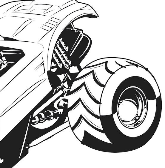 Monster. Vector Driver Monster Truck Highly Detailed Vector Clipart Image in .svg .eps .pdf ...