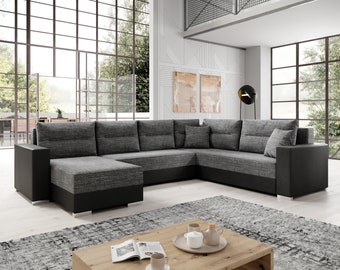 Couch set sofa Sofa set Captain U with sleeping function living area