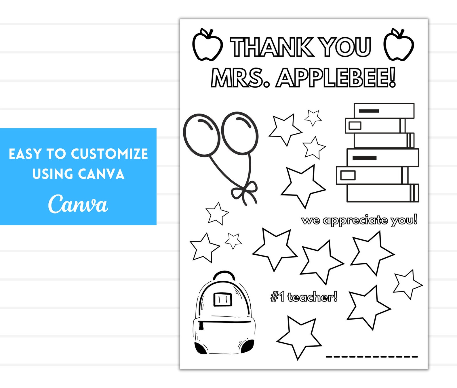 Teacher Appreciation Gift | Teacher Appreciation Printable | Teacher ...