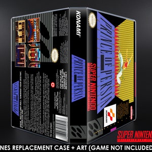 Prince of Persia - SNES Horizontal Case - No Game - Replacement Storage Case & Box Art