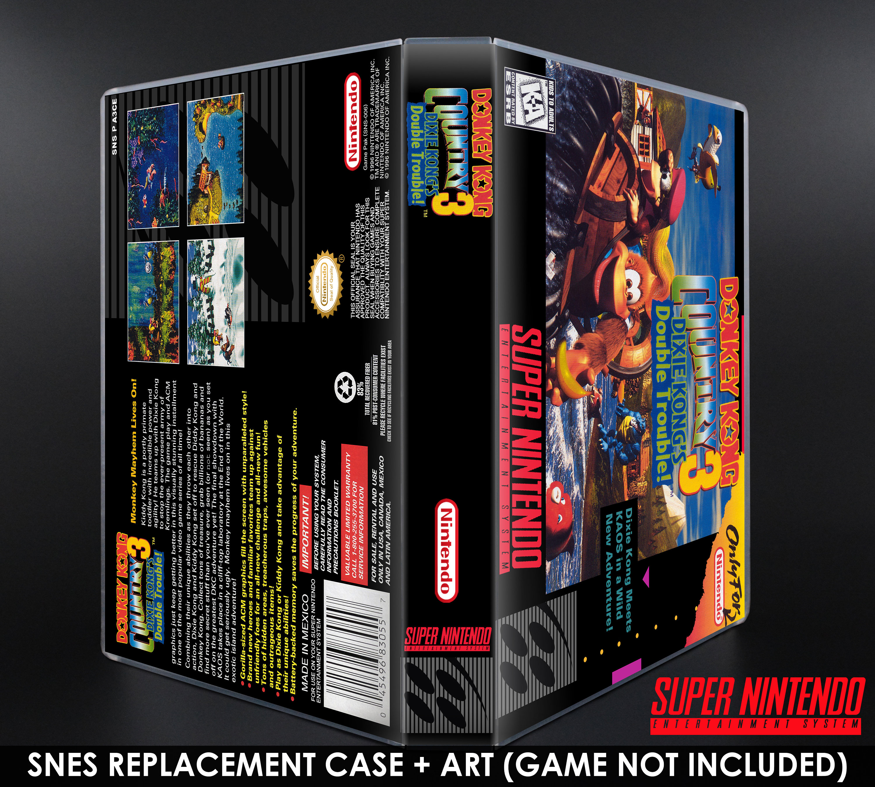 Donkey Kong Country Dixie Kong's Double Trouble SNES