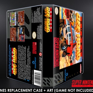 Super Off Road - SNES Horizontal Case - No Game - Replacement Storage Case & Box Art