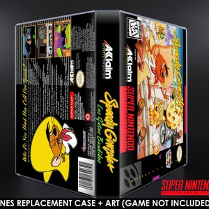 Speedy Gonzales Los Gatos Bandidos - SNES Horizontal Case - No Game - Replacement Storage Case & Box Art