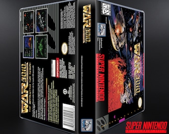 War 3010 - SNES Horizontal Case - No Game - Replacement Storage Case & Box Art