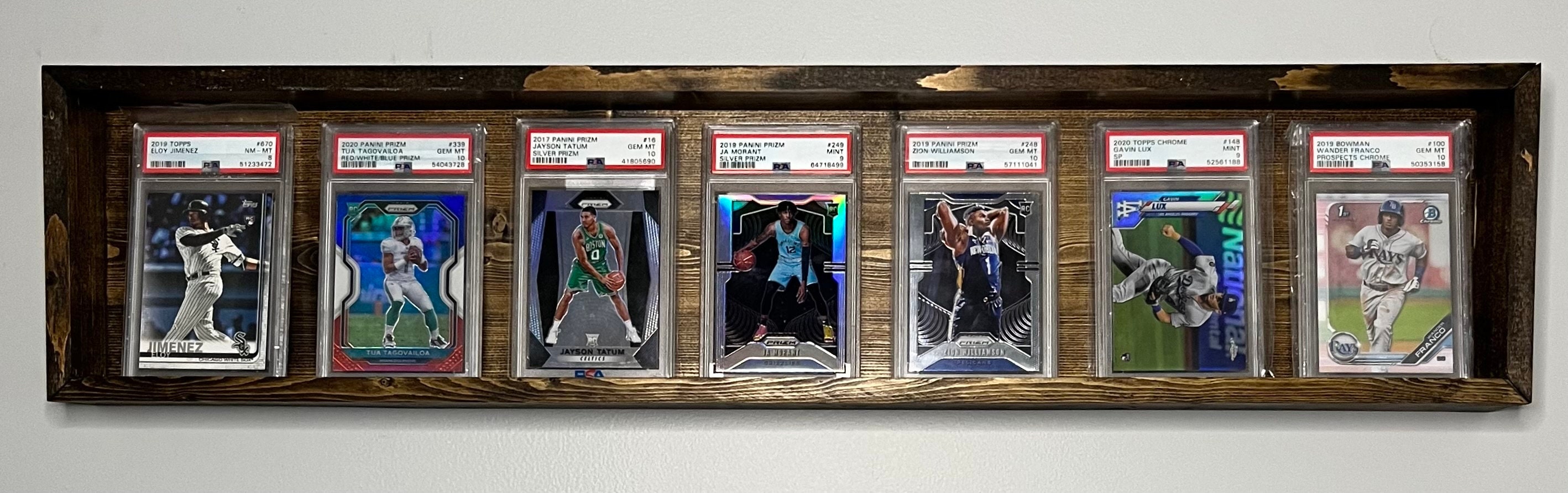 Graded Card Display Case for Slabs Card Display Shelf 7 Card Display Case Etsy