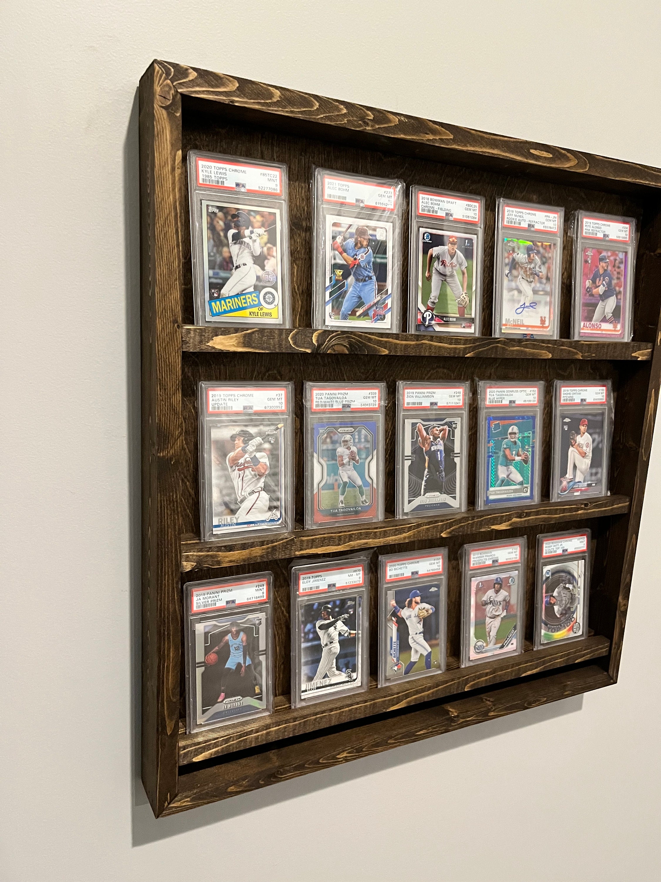 Graded Card Display Case for Slabs Psa Slab Display Pokemon Card Display Etsy