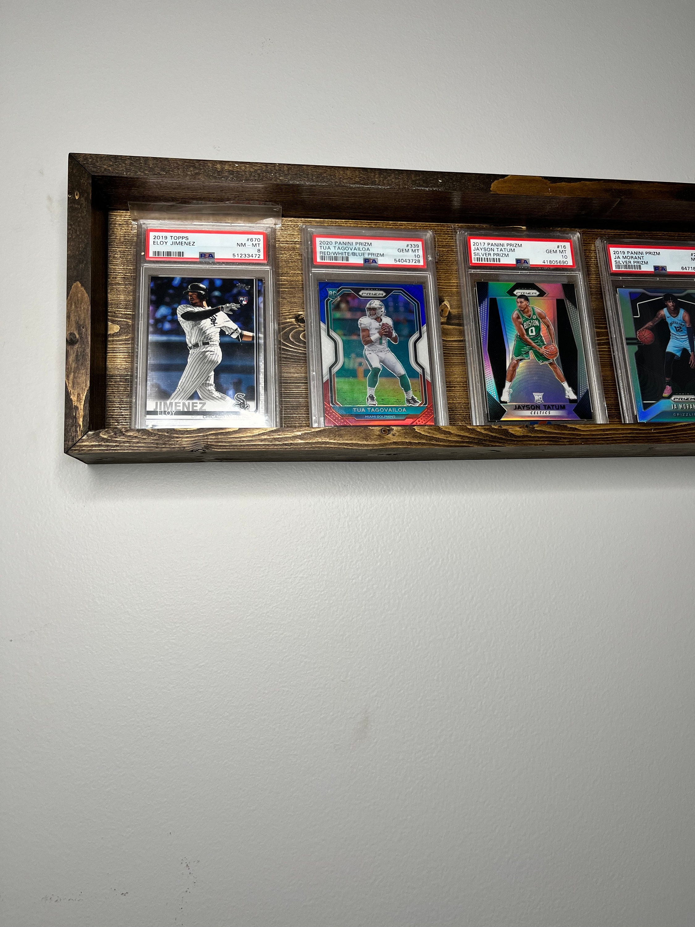 Graded Card Display Case for Slabs Card Display Shelf 7 Card Display Case Etsy