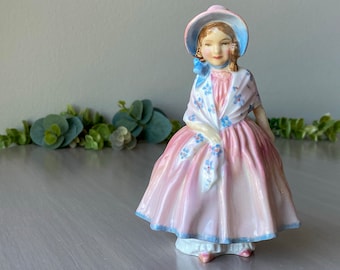 Vintage Royal Doulton "Lily" English Bone China Porcelana Estatuilla Ra#820502