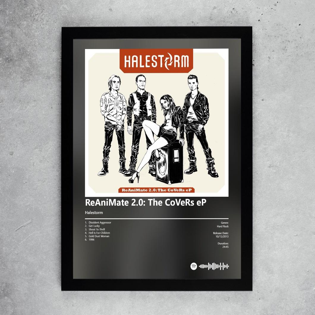 Halestorm Spotify Halestorm Gold Dust Woman Halestorm Poster