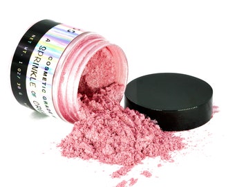 Rose Mica Powder-Dye for crafting Cosmetics, Slime, Candles, Paints, Bath Bombs, Epoxy Resin, Soap, Clay, Nail Art, Rubber Stamping etc.